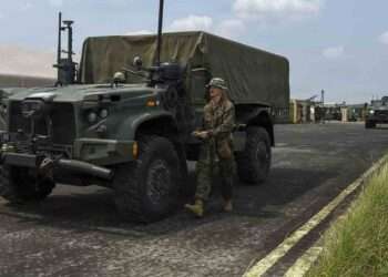 U.S. Marine Corps NMESIS system during Balikatan 2026 in the Philippines. Photo: U.S. Marine Corps