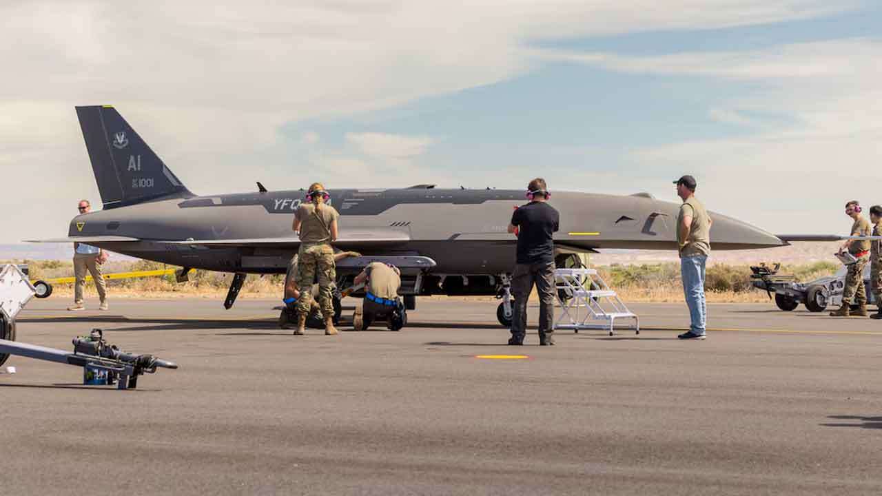 YFQ-44A. Photo: USAF